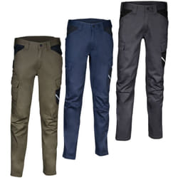 Cofra - Pantaloni da Lavoro Busot Stretch Fango l