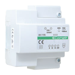 Comelit - Trasformatore 60VA ingresso 230VAC uscita 12-24VAC 5M 1195