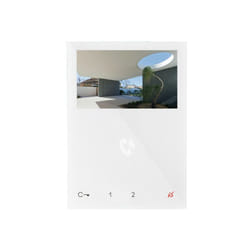 Monitor Mini A Colori Vivavoce. White. Si.. ( COMELIT cod. 6721W )
