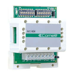 Modulo scambio audio/video Comelit per impianti Simplebus 2 fili 4M 1404