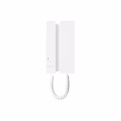 Citofono serie MINI per sistema Simplebus con chiamata elettronica, pulsante apriporta e pulsante supplementare per servizi a ...