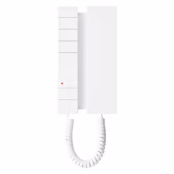Citofono Mini Comelit 5 Pulsanti per sistemi Simplebus (due fili pulito), con chiamata elettronica, regolazione volume di chi ...
