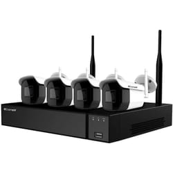 Kit di videosorveglianza IP 4 Telecamere 1 NVR Comelit WIKIT004S02NB