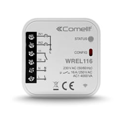 Comelit - Modulo smart home Wi-Fi per gestione Prese 1 Uscita 16A WREL116