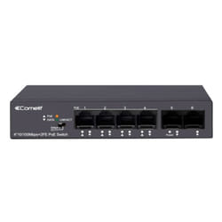 Comelit - Switch di rete 4 porte poe + 2 Uplink 10/100 Mbps IPSWP06N100A