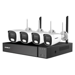 Kit Videosorveglianza Comelit wi-fi nvr 8 canali e 4 bullet WIKIT004S05NA