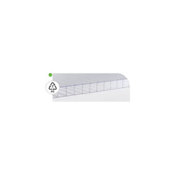Polimark - Lastra policarbonato alveolare 98 x 200 x 0,6 cm