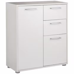 Composad BS2835B14704, Combinazione mobili, Da terra, Armadio da muro, 1 ripiani, 2 porta/porte, Bianco