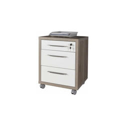 Disegno cassettiera 3 cassetti 45X48,5X63 i rovere bianco