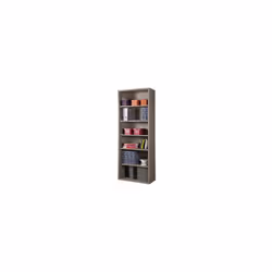 KIT LIBRERIA DISEGNO ROVERE CM. 35,5X81,5X217H 6 VANIArt. LB4801 K511 struttura in truciolare rivestito in melaminico. Ripian ...