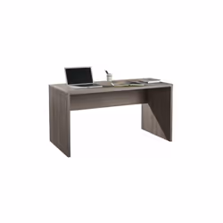 Linea DISEGNO Scrivania con traverso Art. SR5141 K511 struttura in truciolare rivestito in melaminico. Top e fiancate spessor ...