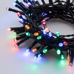 Lotti Catena luce 7,5m 180 Led multicolor, 180 lampada(e), LED, Multi, Esterno, Verde, 6 h
