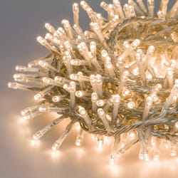 MiniCluster ø6cm xntl 720 led bianco caldo 4+14,9m Luci di Natale