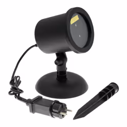 Lotti PGZ 15-15D VAF G+R XKC, Proiettore laser da discoteca, Nero, IP44, 2 lampada(e), Multi, Rosso/Verde