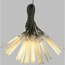 Lotti - Catena 9,5m 20 Mini Tubi LightFall H10cm 400 led bianco caldo