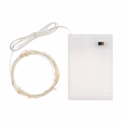 Questo filo di luci è realizzato con micro led più grandi dei comuni micro led, queste lucine a forma di goccia percorrono il ...