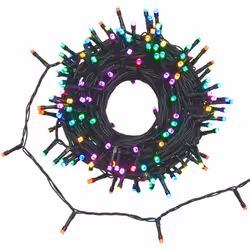 Led molto luminosi risaltano su cavi in metallo rinforzati e sottili che sembrano scomparire a favore della luce multicolor a ...