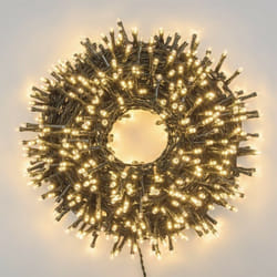 Les Tendances - Catena Multi Uso 1000 led 50m con pannello solare