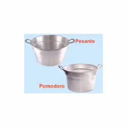 PENTOLE PENTOLA CALDAIA IN ALUMINIO MODELLO PESANTE à 28 CM. - LT. 5 In alluminio à 28 cm. - Spess. 1,0 - Lt. 5 - Pesante