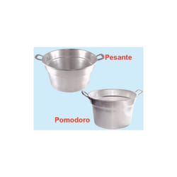 Pentole Pentola Caldaia In Aluminio Modello Pesante Ø 28 Cm. - Lt. 5