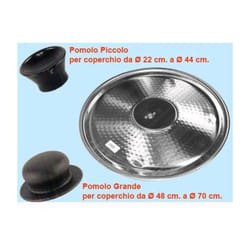 Fraschetti - Coperchio Tondo Per Pentole Caldaie In Alluminio Diam. 32cm