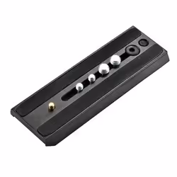 Manfrotto 522PB16, Nero, Alluminio, 1/4", 140 mm, 50 mm, 10 mm