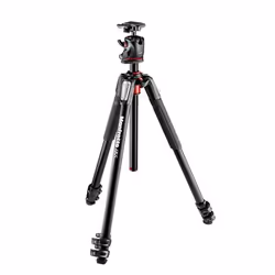 Manfrotto MK055XPRO3-BHQ2, 3 gamba/gambe, Nero, 181,5 cm, 3 kg