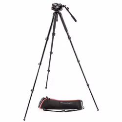 Manfrotto MVK504AQ, 3 gamba/gambe, Nero, 179 cm, 6,6 kg