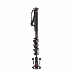 Manfrotto MVMXPROC5 monopiede per fotocamera 1/4, 3/8" Fibra di carbonio Nero - Vista aggiuntiva 4