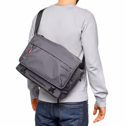 Manfrotto MB MN-M-SD-10 custodia per fotocamera Borsa da corriere Nero, Grigio - Vista aggiuntiva 7