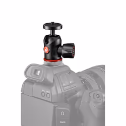 Manfrotto MH492LCD-BH testa per treppiede Nero, Rosso Alluminio 1/4" Palla (forma) - Vista aggiuntiva 5