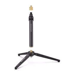 Manfrotto MKPROVR treppiede Fotocamere digitali/film 3 gamba/gambe Nero, Oro - Vista aggiuntiva 3