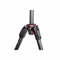 Manfrotto MT190GOC4 treppiede Fotocamere digitali/film 3 gamba/gambe Nero, Rosso - Vista aggiuntiva 5