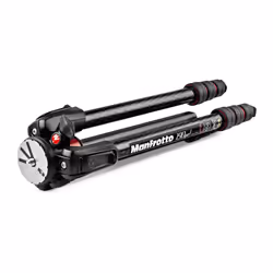 Manfrotto MT190GOC4 treppiede Fotocamere digitali/film 3 gamba/gambe Nero, Rosso - Vista aggiuntiva 6