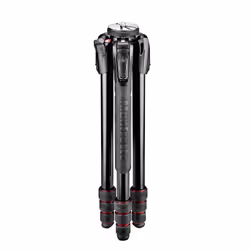 Manfrotto MT190GOA4 treppiede Fotocamere digitali/film 3 gamba/gambe Nero, Rosso - Vista aggiuntiva 6