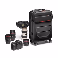 Manfrotto Pro Light Reloader Spin-55, Custodia trolley, Ogni marca, Canon EOS M10, Canon EOS M100, Canon EOS M3, Canon EOS M5 ...