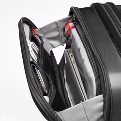 Manfrotto Pro Light Reloader Spin-55 Custodia trolley Nero, Rosso