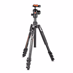 Manfrotto MKBFRLA-BH, 3 gamba/gambe, Nero, Argento, 151 cm, 1,59 kg