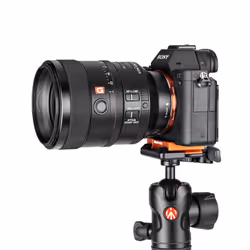 Manfrotto MKBFRLA-BH treppiede Fotocamere digitali/film 3 gamba/gambe Nero, Argento - Vista aggiuntiva 5