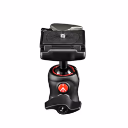 Manfrotto MH490-BH testa per treppiede Nero Alluminio 1/4" Palla (forma) - Vista aggiuntiva 4