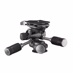 Gitzo GHF3W testa per treppiede Nero Alluminio, Magnesio 1/4" Palla (forma)