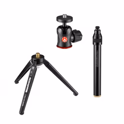 Manfrotto 209,492LONG-1 treppiede Fotocamere digitali/film 3 gamba/gambe Nero - Vista aggiuntiva 4