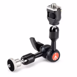 Manfrotto 244MICRO-AA, Staffa, Ogni marca, Nero, 150 mm, 250 g, 1 pz
