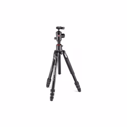 Manfrotto MKBFRA4GTXP-BH, 3 gamba/gambe, Nero, 142 cm, 2 kg
