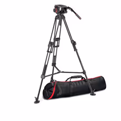 Manfrotto 509 Pro treppiede Action camera 3 gamba/gambe Nero - Vista aggiuntiva 7