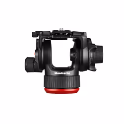 Manfrotto 504X testa per treppiede Nero Alluminio 1/4, 3/8" Fluido