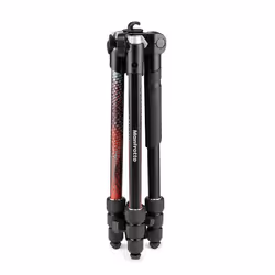 Manfrotto Element MII treppiede Fotocamere digitali/film 3 gamba/gambe Nero, Rosso - Vista aggiuntiva 4