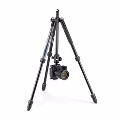 Manfrotto Element MII Mobile Bluetooth Aluminium treppiede Fotocamere digitali/film 3 gamba/gambe Nero - Vista aggiuntiva 4
