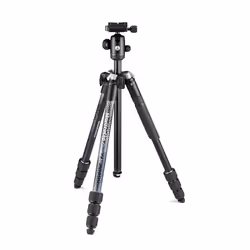 Manfrotto Element MII Mobile Bluetooth Aluminium treppiede Fotocamere digitali/film 3 gamba/gambe Nero - Vista aggiuntiva 6