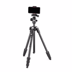 Manfrotto Element MII treppiede Smartphone/macchina fotografica digitale 3 gamba/gambe Nero